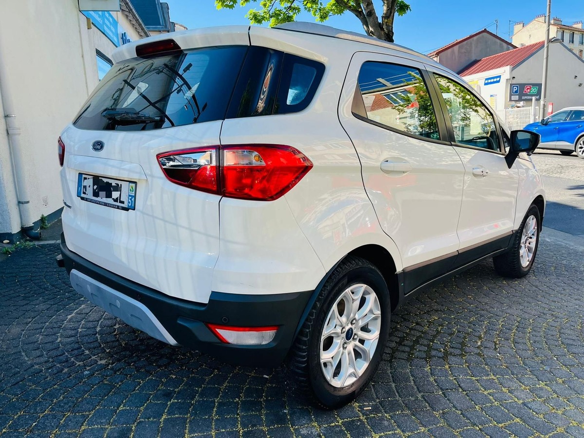 Ford EcoSport Titanium - 1.5 Tdci 95Cv Bv5 - 2ème Main - Cuir - 4xCb - Reprise Possible