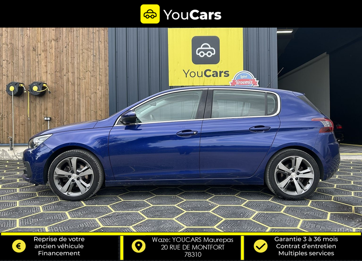 Peugeot 308 ACTIVE BUSINESS R 1.5 BlueHDi EAT6 130 cv BOITE AUTO - CARPLAY - RADAR DE RECUL