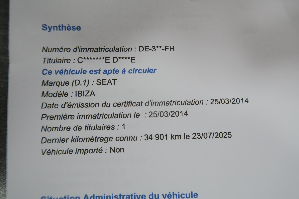 Photo du véhicule
