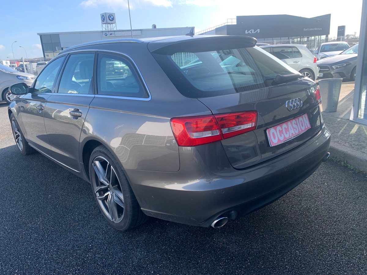 Audi A6 Avant 204 ch | V6 | Radar de stationnement avant arriére | Régulateur vitesse | GPS | Cuir