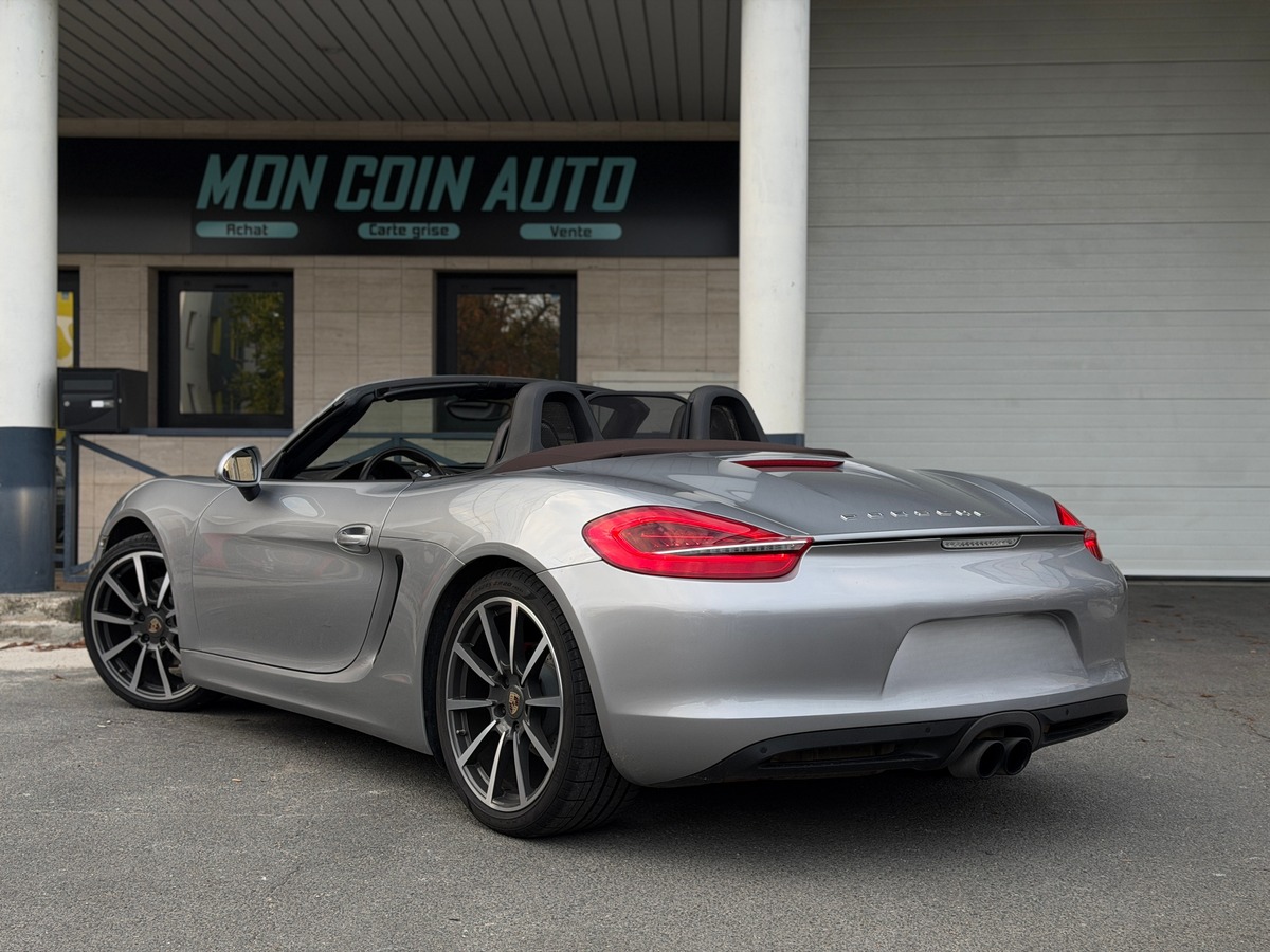 Porsche Boxster 981 3.4 Roadster PDK 315 cv - Porsche Approved - Full options - Suivi complet