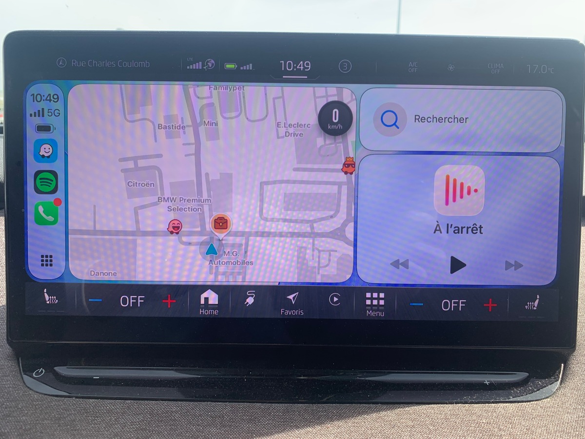 Skoda Enyaq 180 chevaux | iV60 | Apple car Play | Régulateur vitesse adaptatif | Siéges chauffants