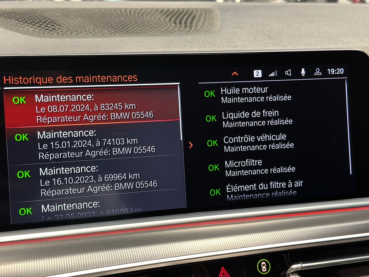 Bmw X5 XDRIVE 30D 265 ch M SPORT (G05) / Attelage / 1ère Main / Suivi Complet  / 30 d