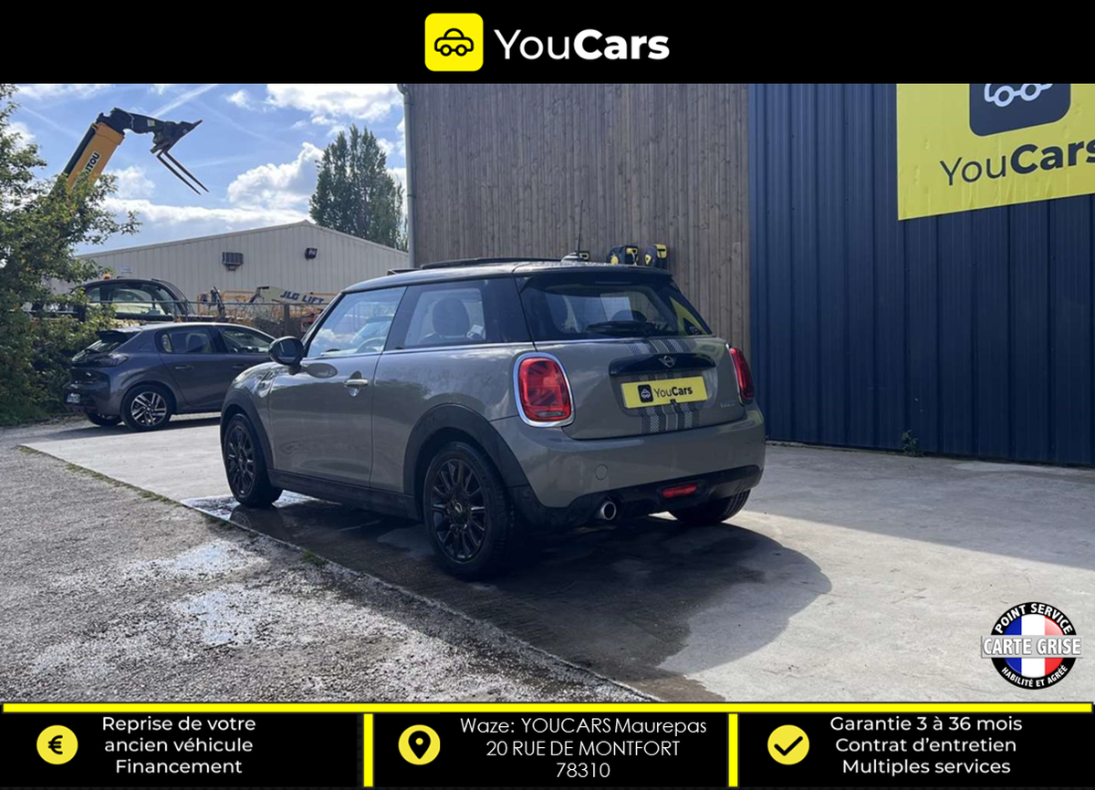 Mini Mini 3 Portes Cooper HEDDON STREET 1.5 i 136 cv - ENTRETIN COMPLET - TOIT OUVRANT - CARPLAY