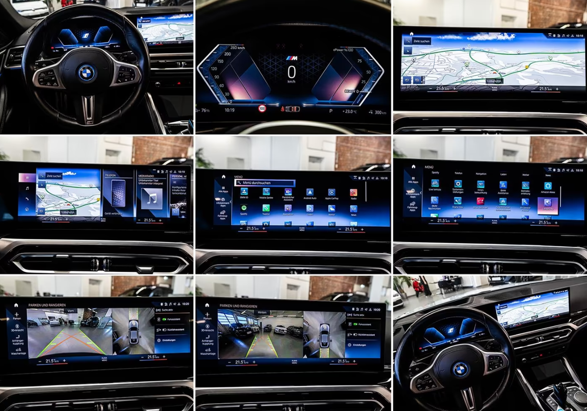 Bmw i4 M50 544ch xDrive GranCoupé Toit ouvrant Gris M Brooklyn