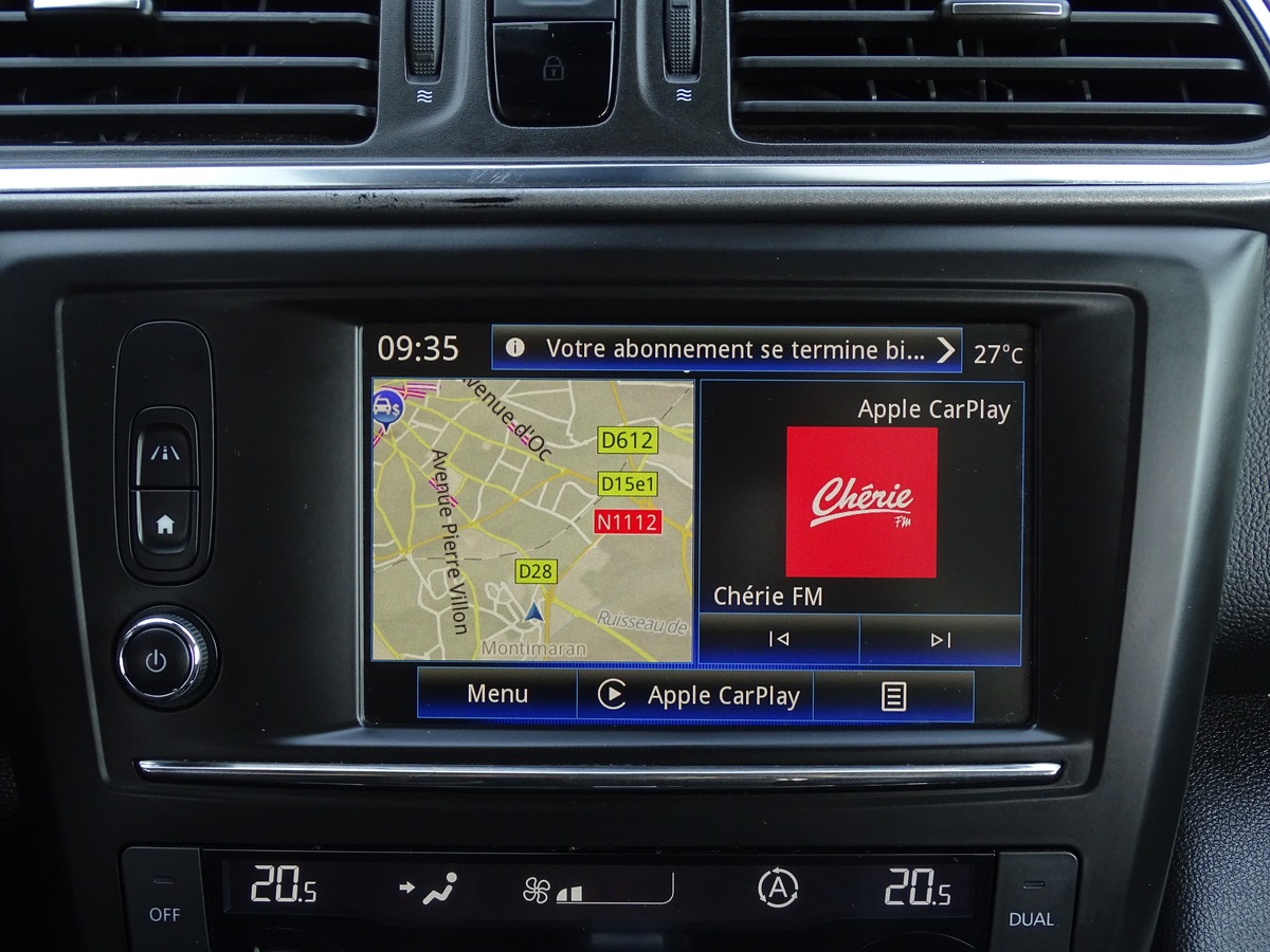 RENAULT Kadjar 1.2 TCE 130 Ch ENERGY GRAPHITE Auto EDC7 Attelage Carplay Android Caméra