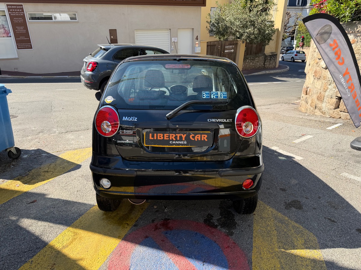 Chevrolet Matiz 52 CV / 1er Main / KM réel / Courroie Neuve /Clim / 5 portes / Finition Transformers
