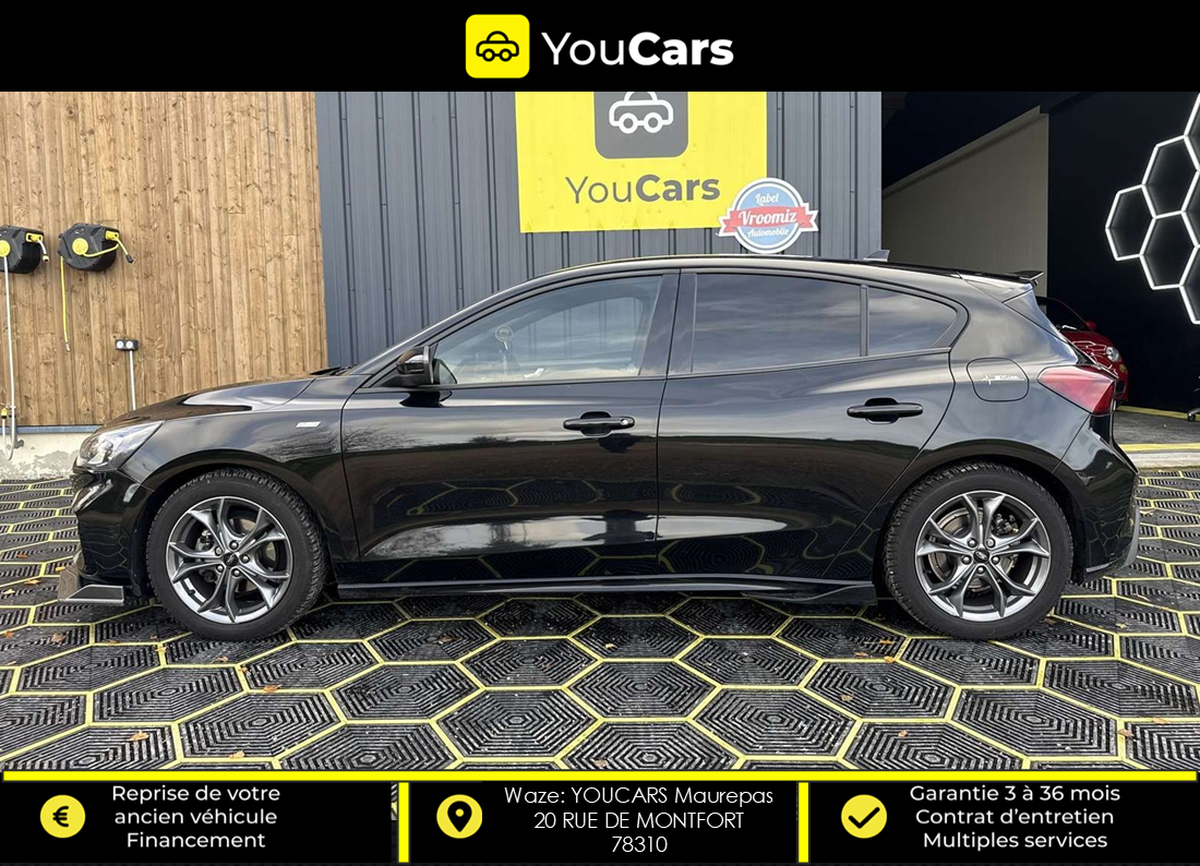 Ford Focus ST LINE IV 1.0 SCTi EcoBoost 125 cv CARPLAY - RADAR DE RECUL