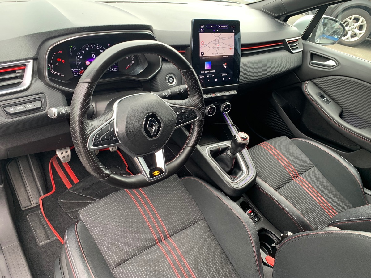RENAULT Clio V RS LINE | Gris Platine | Pack city 360° |