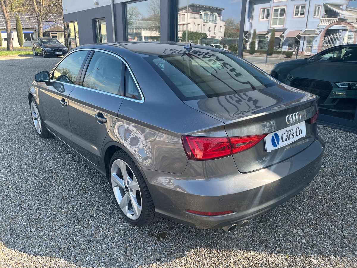 Audi A3 Berline 1.4 TFSI 150ch STRONIC 7 AMBITION LUXE, SUIVI COMPLET AUDI, TOIT OUVRANT, GPS, RADAR
