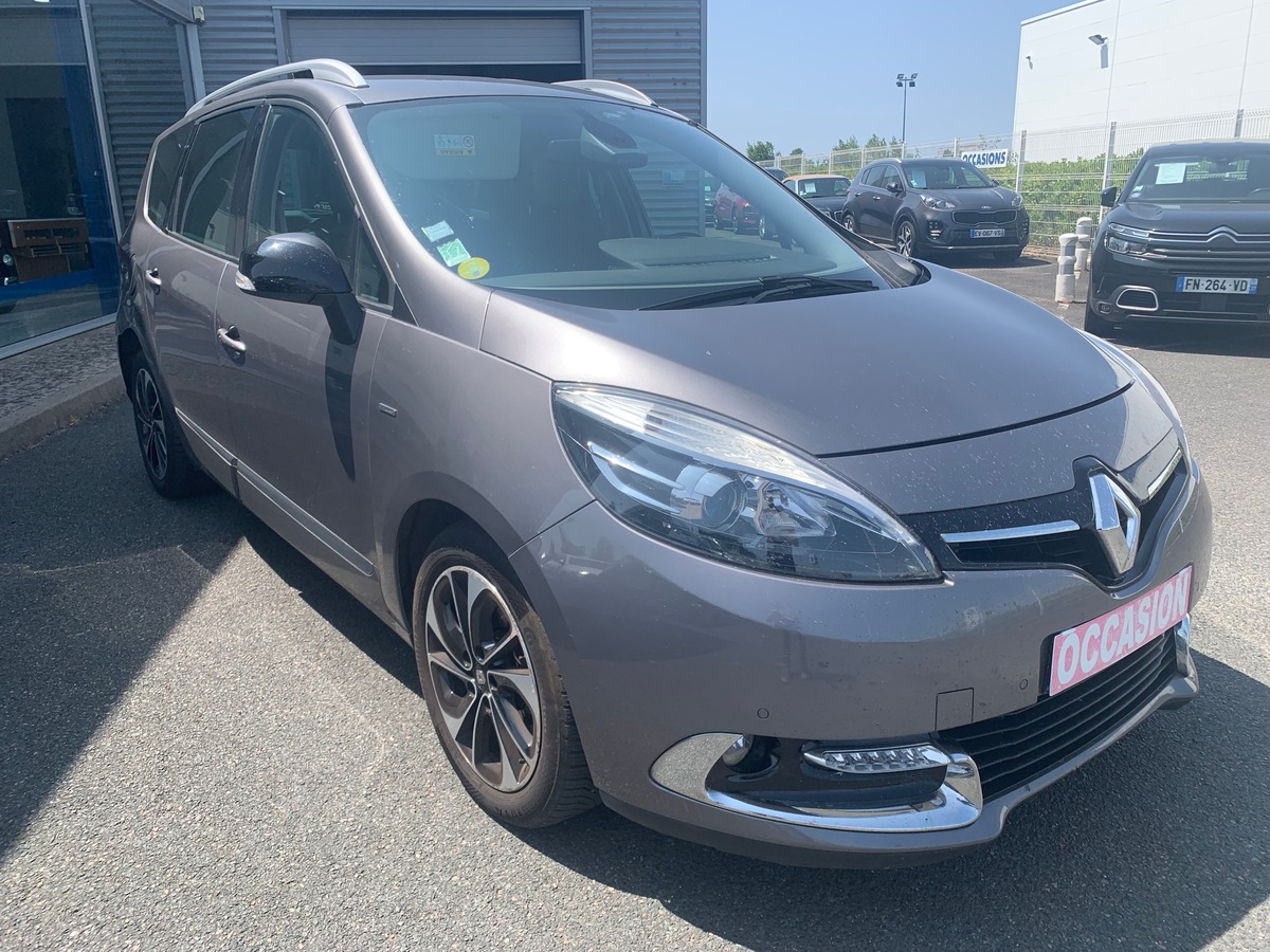 RENAULT Grand Scenic 130 chevaux | BOSE | 7 Places | Caméra de recul | Régulateur de vitesse | GPS