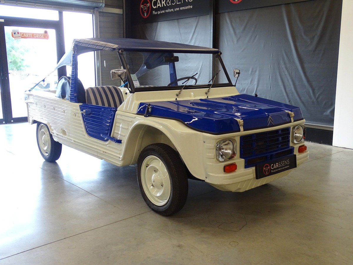 Citroën Méhari 4x2 1973 / Banquette arrière / 4 places / Baches complètes / Toit Bikini