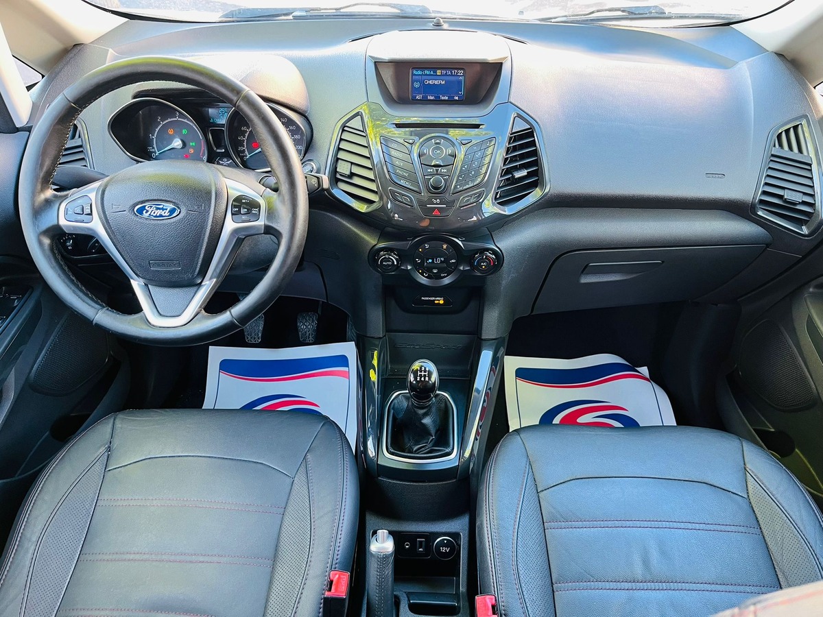 Ford EcoSport Titanium - 1.5 Tdci 95Cv Bv5 - 2ème Main - Cuir - 4xCb - Reprise Possible