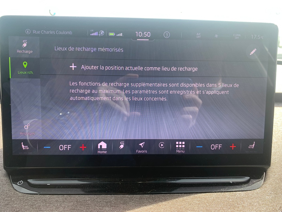 Skoda Enyaq 180 chevaux | iV60 | Apple car Play | Régulateur vitesse adaptatif | Siéges chauffants