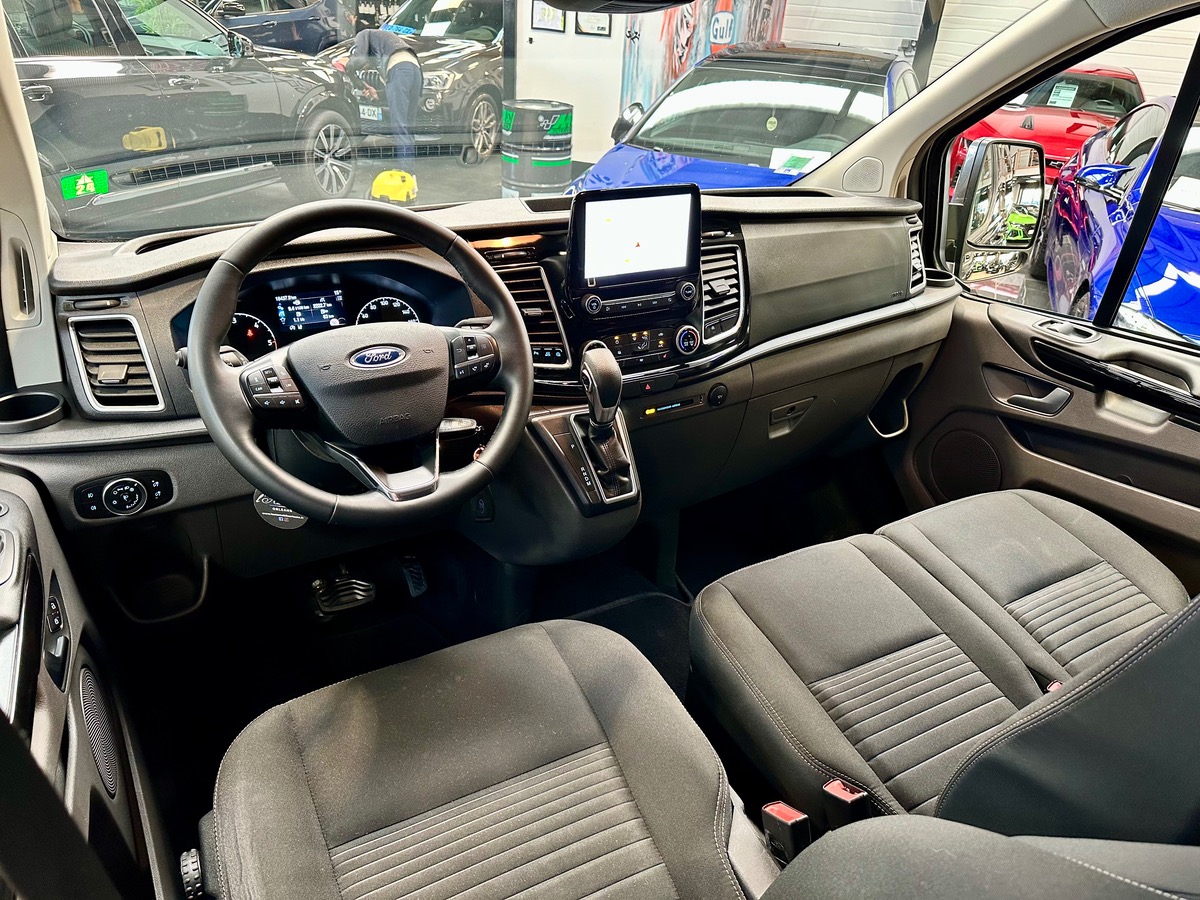 Ford Custom II (2) 320 L2H1 2.0 Ecoblue 170 Limited 6 Places BVA6 1ère Main TVA b