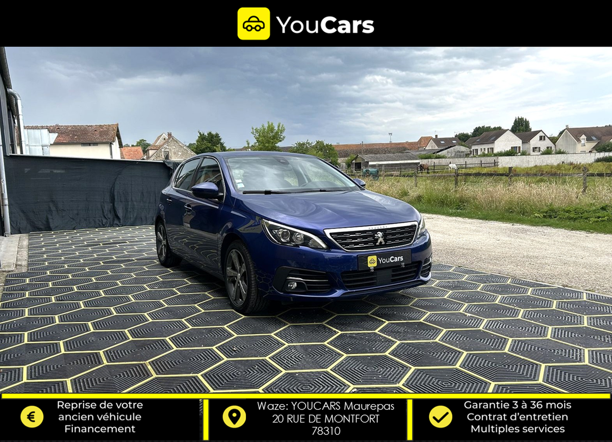 Peugeot 308 ACTIVE BUSINESS R 1.5 BlueHDi EAT6 130 cv BOITE AUTO - CARPLAY - RADAR DE RECUL