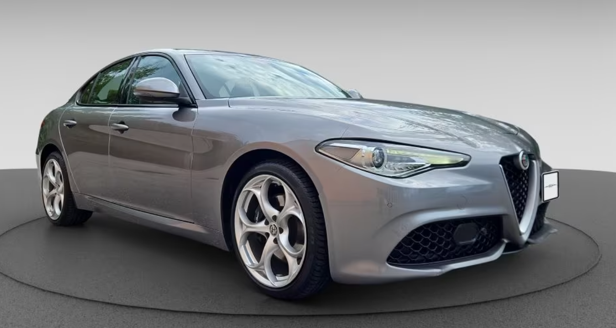 Alfa Romeo Giulia 2.0 TB 280ch Veloce Q4 AT8 Gris Stromboli