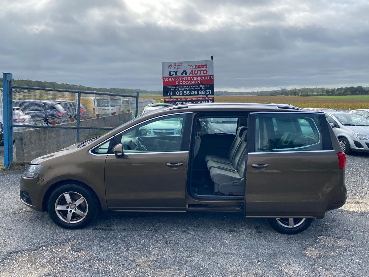 Seat Alhambra 2.0 tdi 140cv 7 places contrôle technique ok 