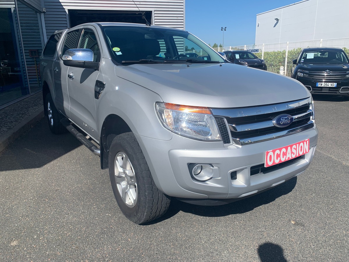 Ford Ranger 150 | Limited | Hard Top | Caméra recul | Régulateur vitesse | Attelage | Roue secours