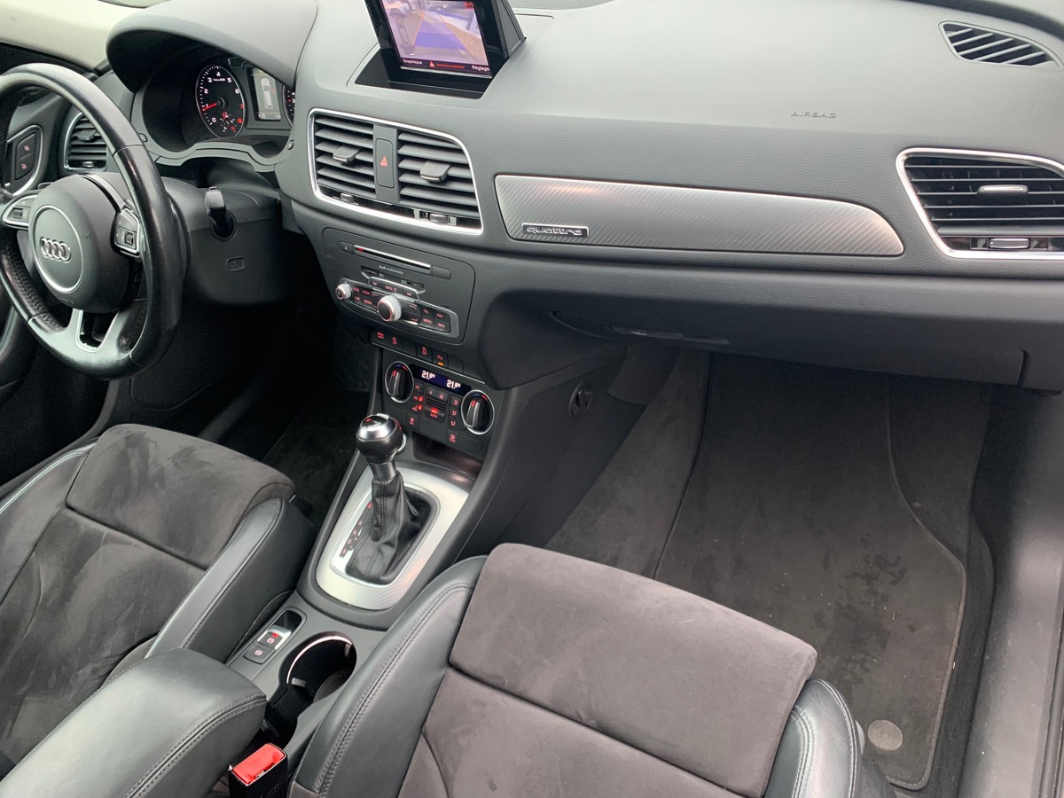 Audi Q3 180 ch | QUATTRO | Caméra recul | GPS | Palettes changement vitesses|  Régulateur de vitesse