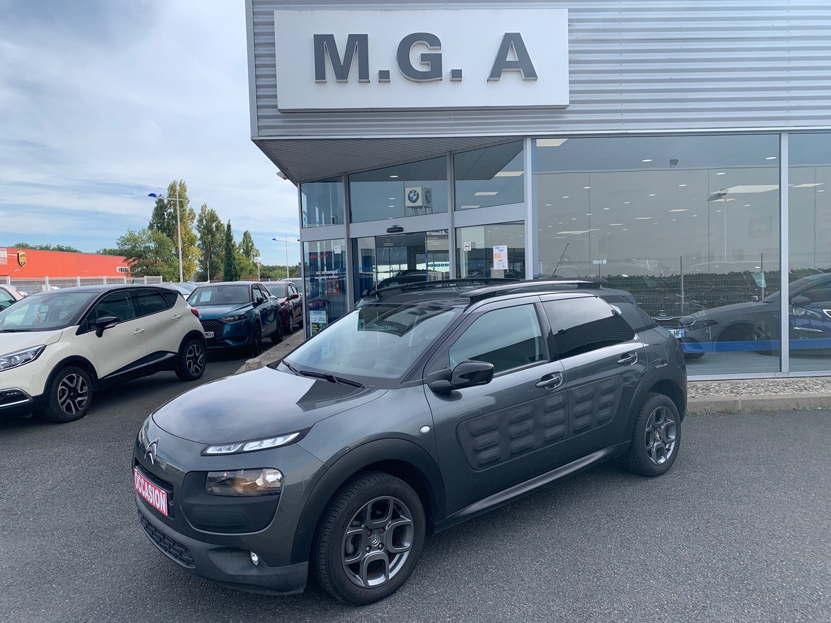 Citroën C4 Cactus 82 ch | Vti | Jantes alliage 16" SQUARE grises | Pack NAVIGATION | Radar de recul