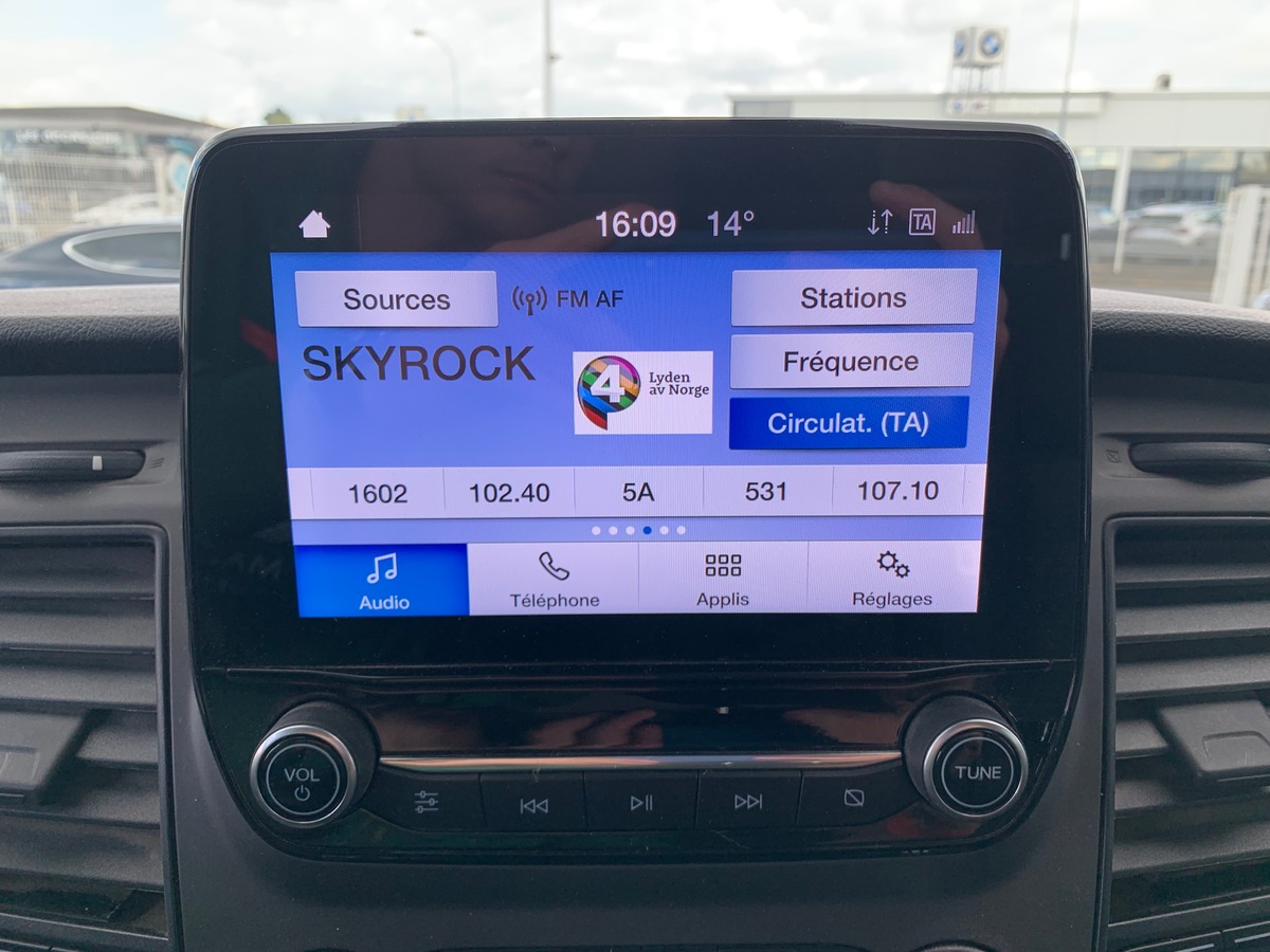 Ford Custom 130 chevaux | Trend business | L2H2 | Régulateur de vitesse | Apple car Play | 3 Places