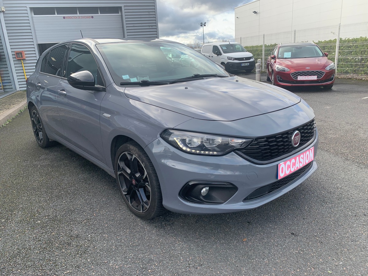 Fiat Tipo 120 ch | Ballon Or | Apple car play | Régulateur vitesse adaptatif | Siéges chauffants