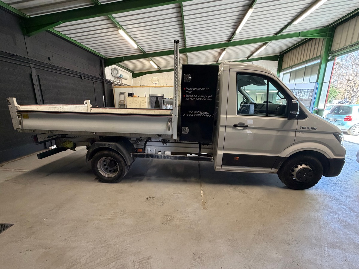 MAN TGE 5.180 Benne Caisson 2.0 TDI 177 cv TVA RECUPERABLE / Camera
