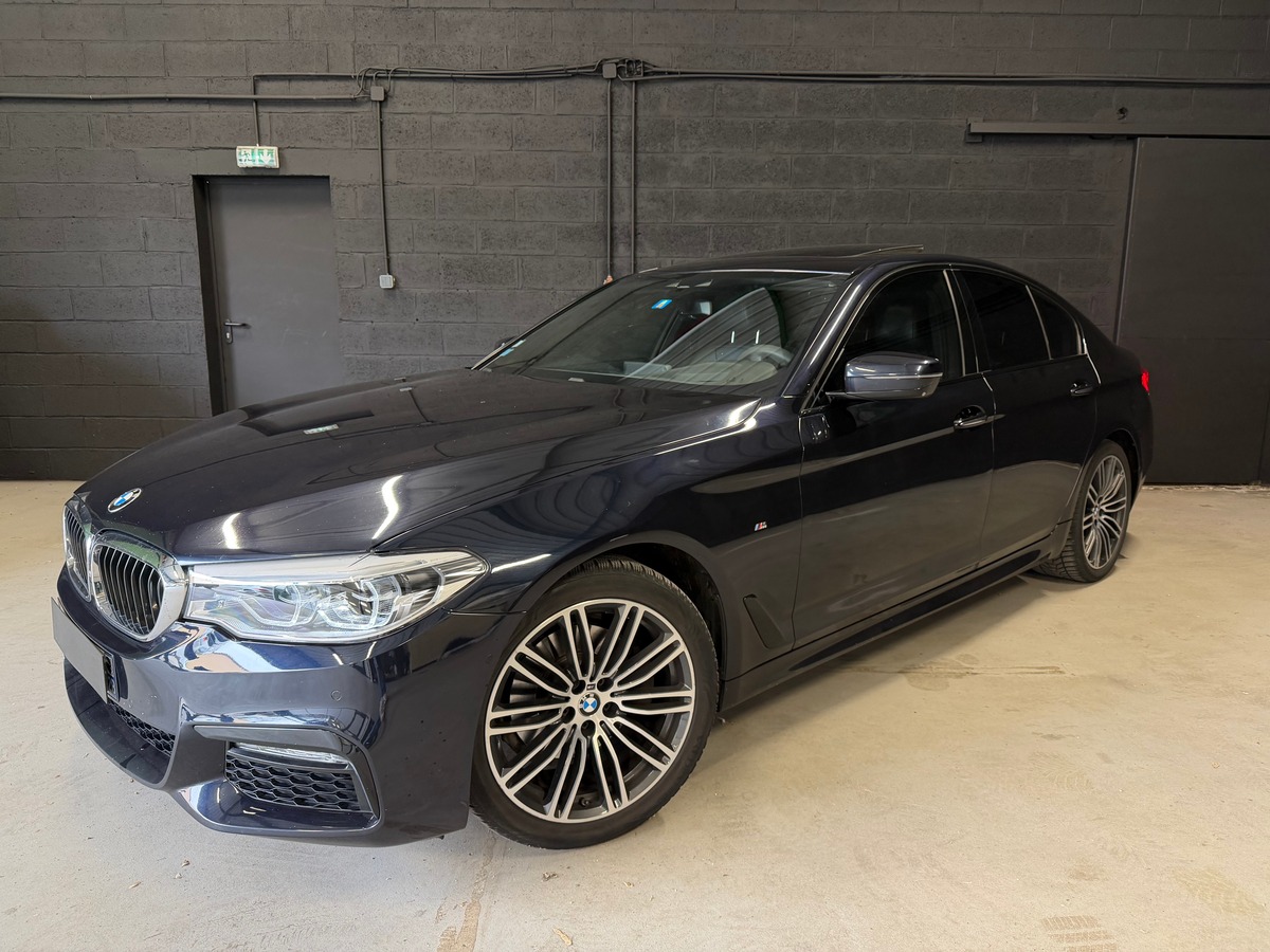 Bmw Série 5 G30 520D xDrive 190 ch BVA 8 M Sport Harman Kardon / Toit ouvrant / Caméra 360°