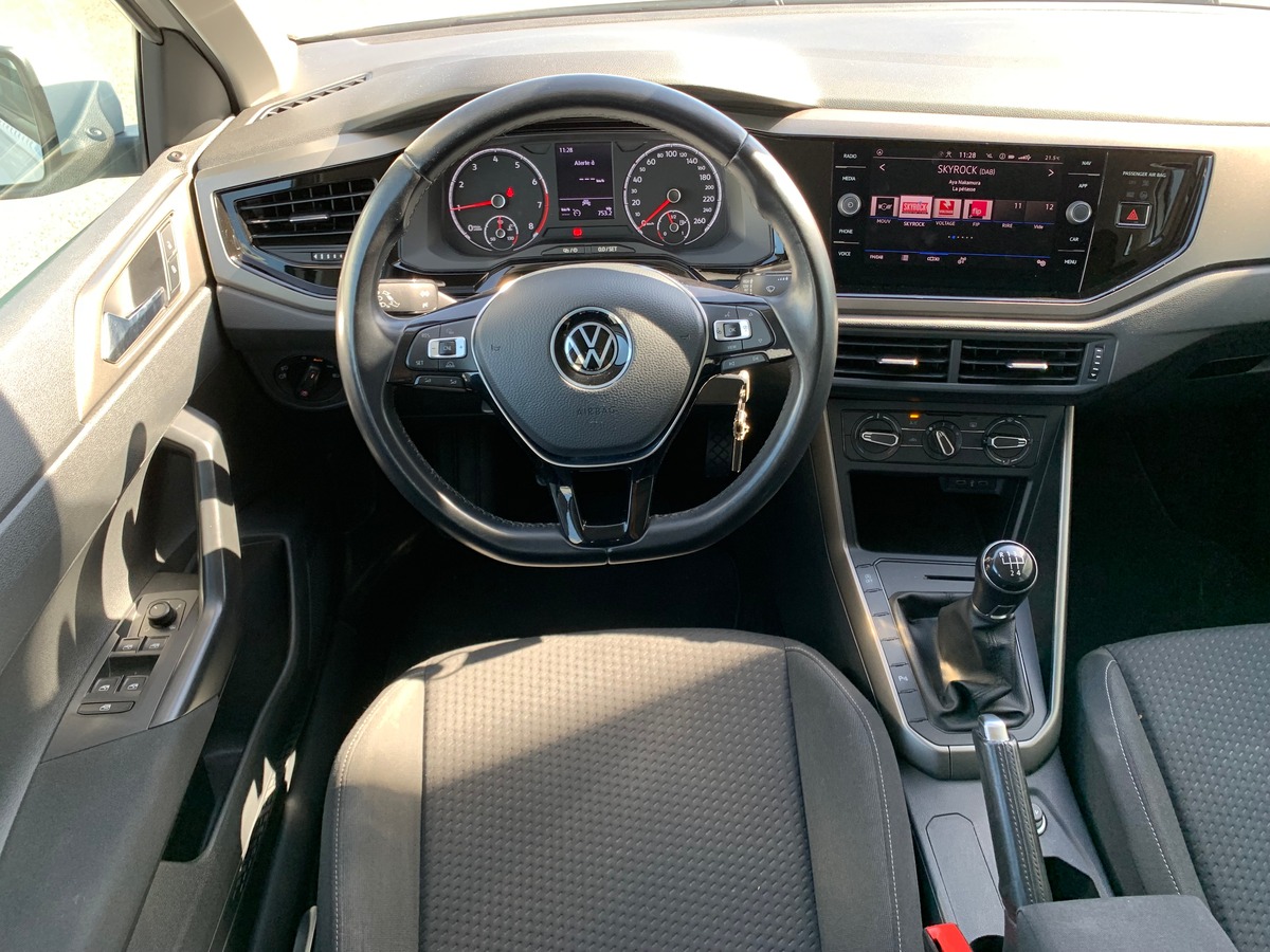 Volkswagen Polo 80 | Business | Radar avant et arrière | Apple car play | Climatisation | Régulateur