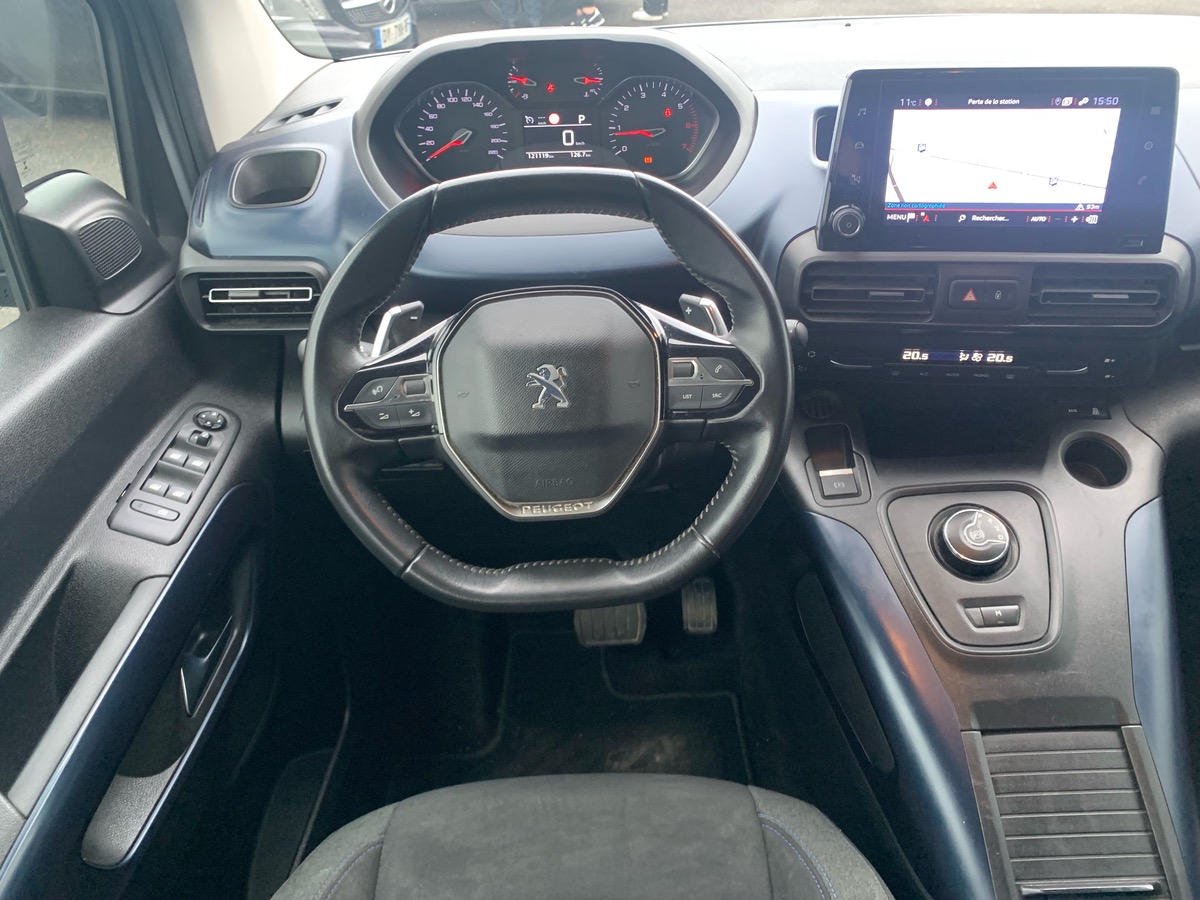 Peugeot Rifter 130 ch | Allure | Régulateur vitesse | Apple car play Android auto | Roue de secours