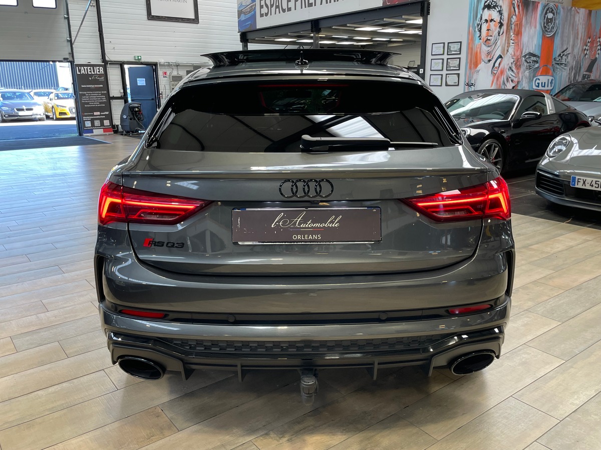 Audi RS Q3 SPORTBACK 2.5L TFSi QUATTRO S TRONIC7 400CV + TO/SIEGES CHAUFFANTS/SIEGES ELECTRIQUE