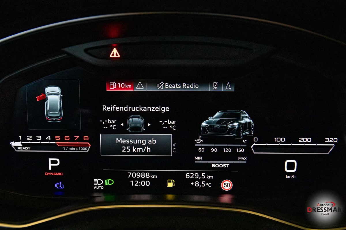 Audi RS6 Avant 4.0 V8 TFSI 600ch quattro tiptronic/B&O/Prep attelage/Caméra 360