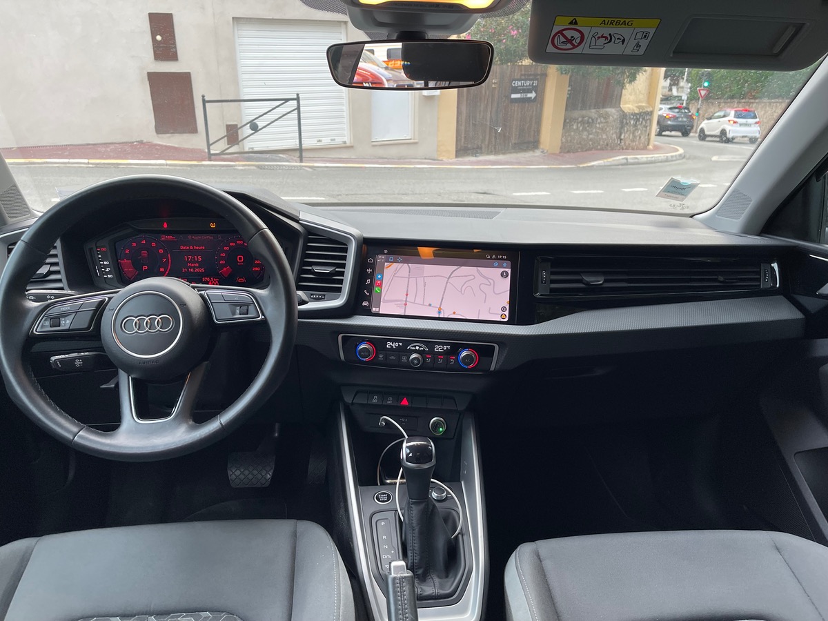 Audi A1 SportBack TFSI 95 CV / CarPlay / Jantes S Line / S-Tronic7 / Pack Black