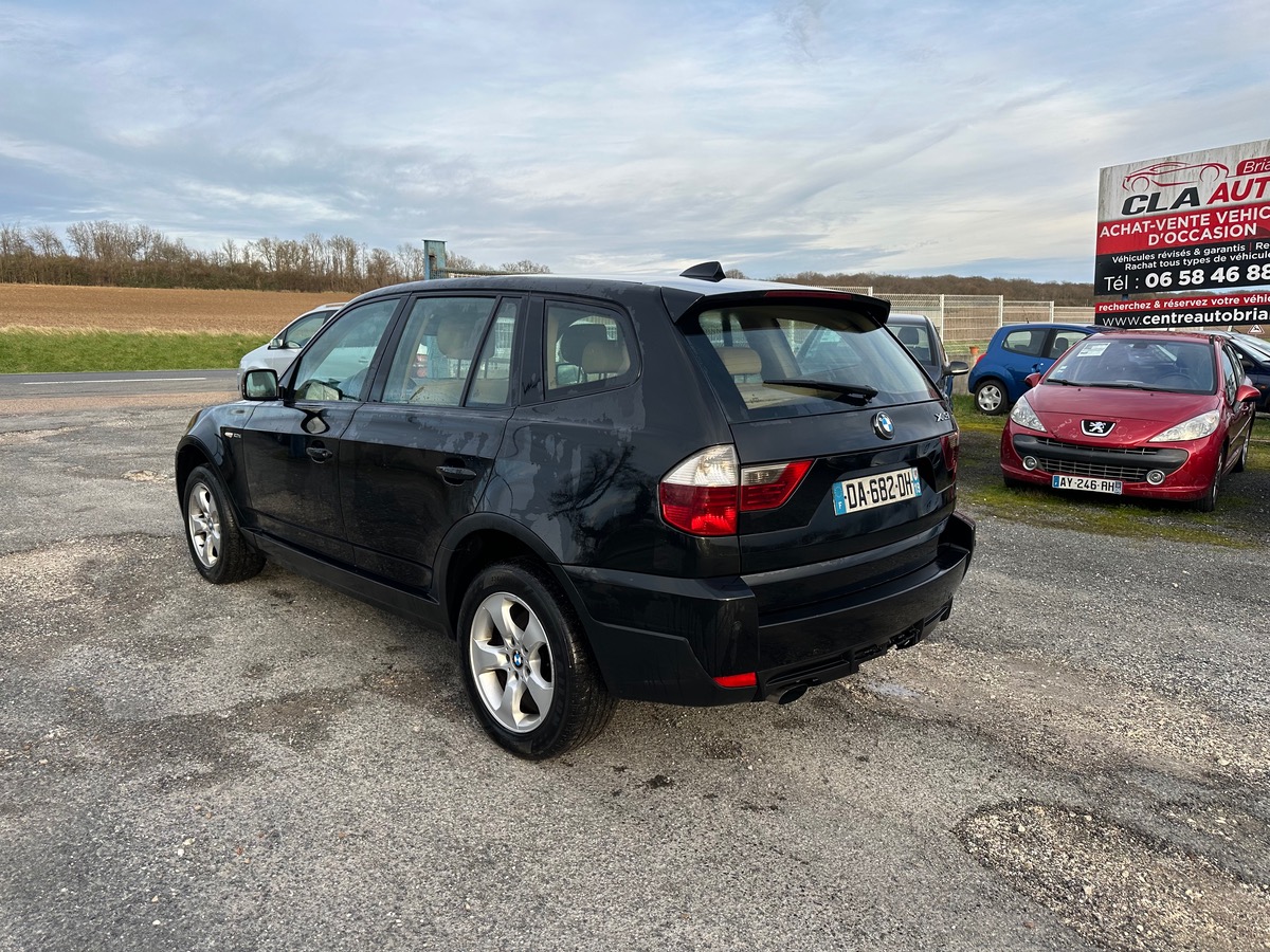 Bmw X3 2.0d 150cv pack luxe cuir gps 219950km