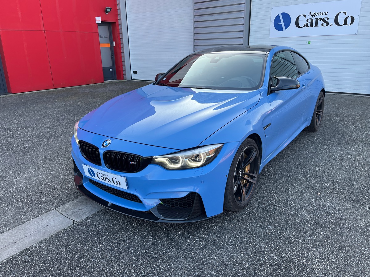 Bmw M4 Coupé 450 3.0L DKG COMPETITION, Pack CARBONE, FREINS CERAMIQUES, IMMAT FR ET MALUS PAYE