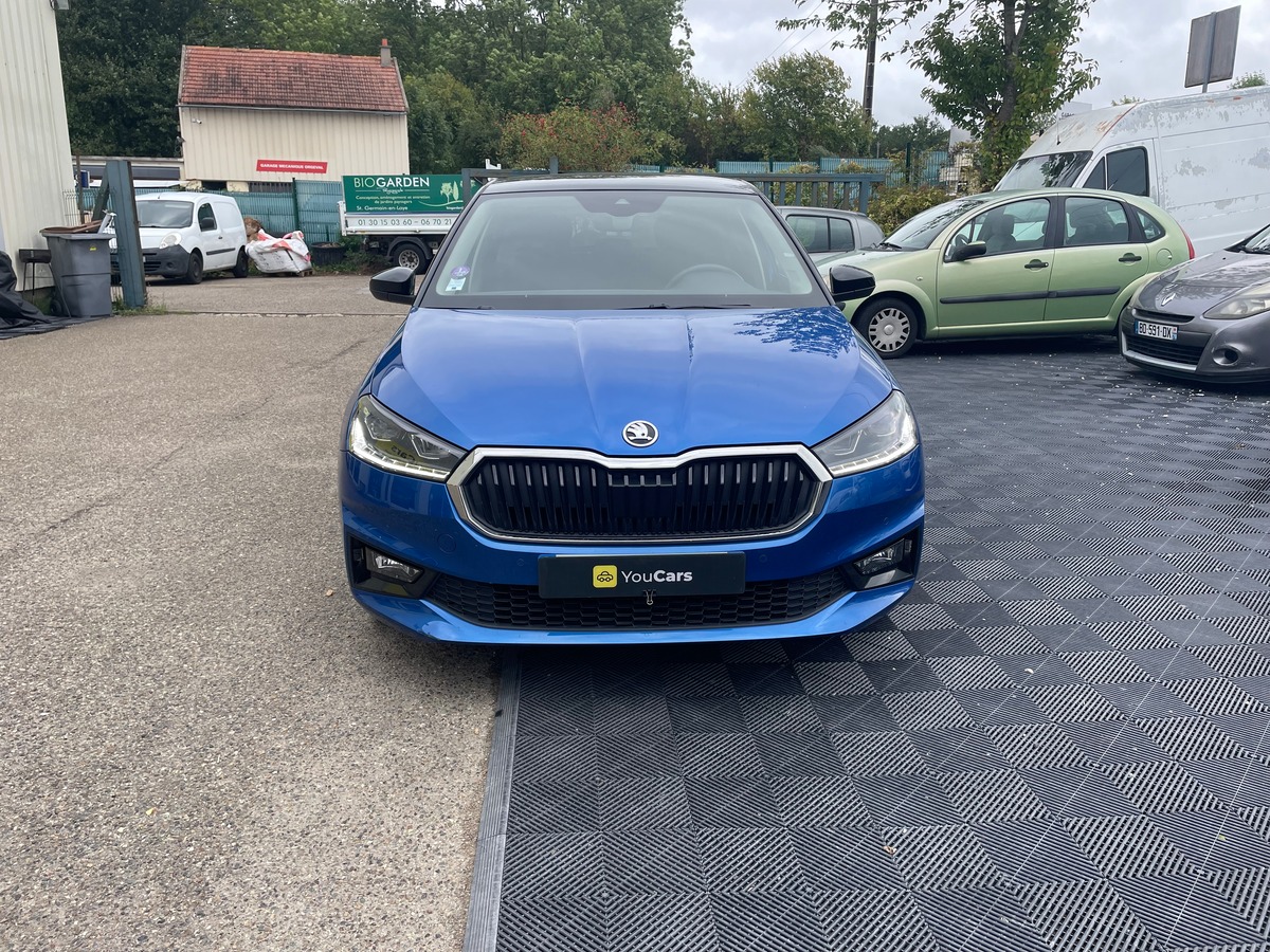 Skoda Fabia 1.0 TSi 110 cv Boîte auto RIEN A PREVOIR - TOIT PANORAMIQUE - CARPLAY - CAMERA DE RECUL