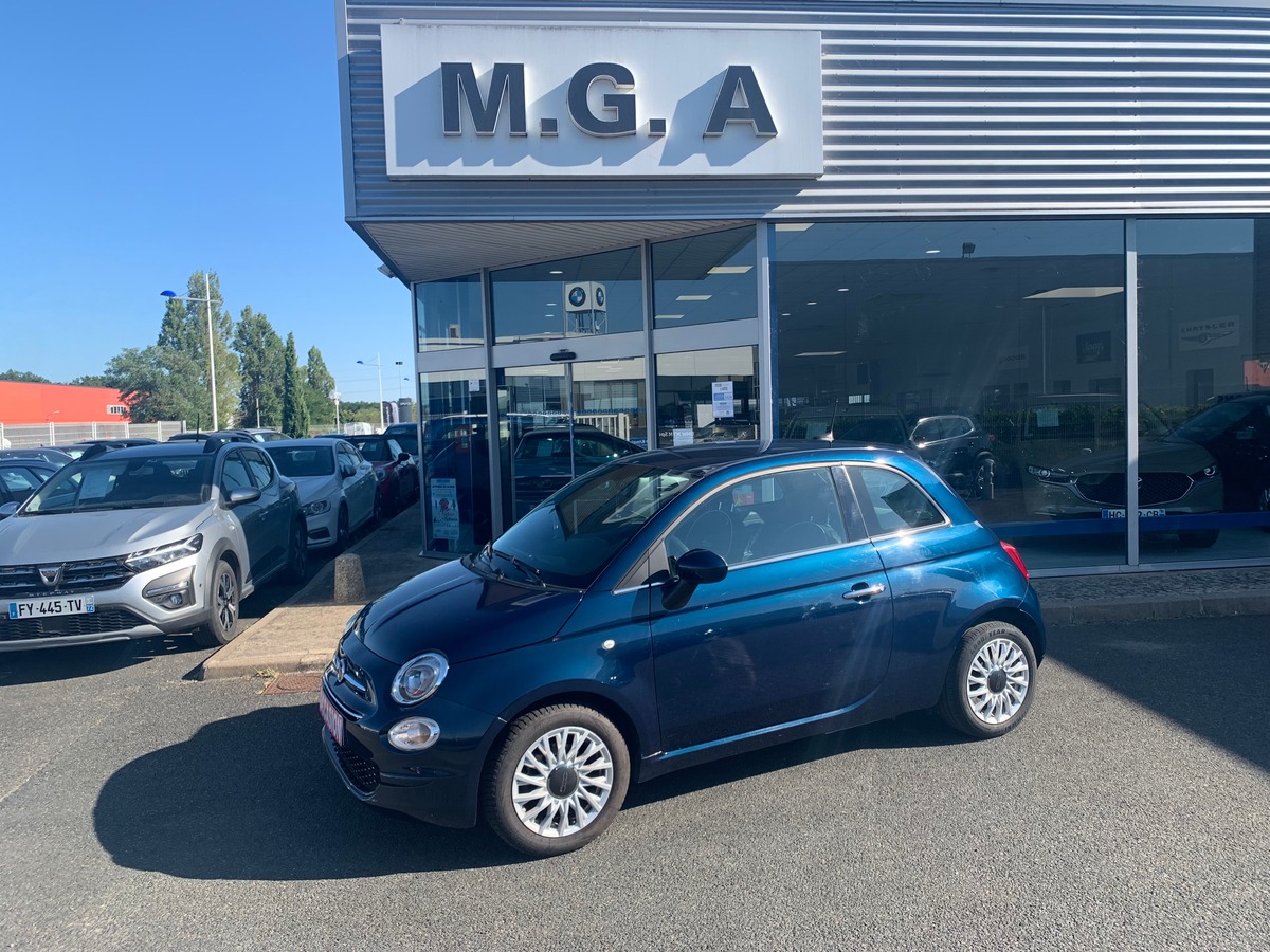Fiat 500 70 chevaux | Lounge | Régulateur de vitesse | Uconnect | Radar de stationnement arrière