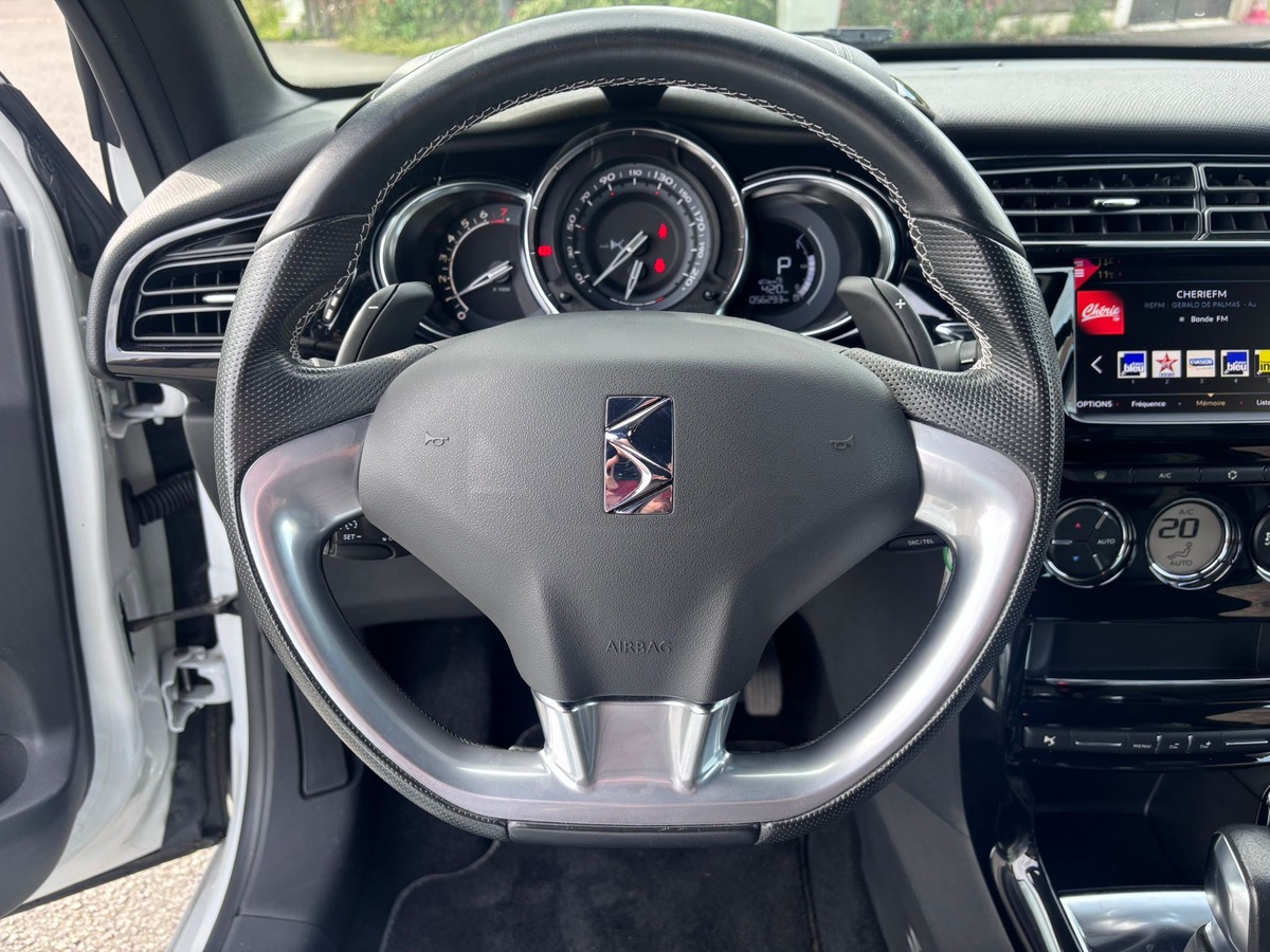 Citroën DS3 1.2 PURETECH 110 BVA - Première main - Suivi complet Citroën