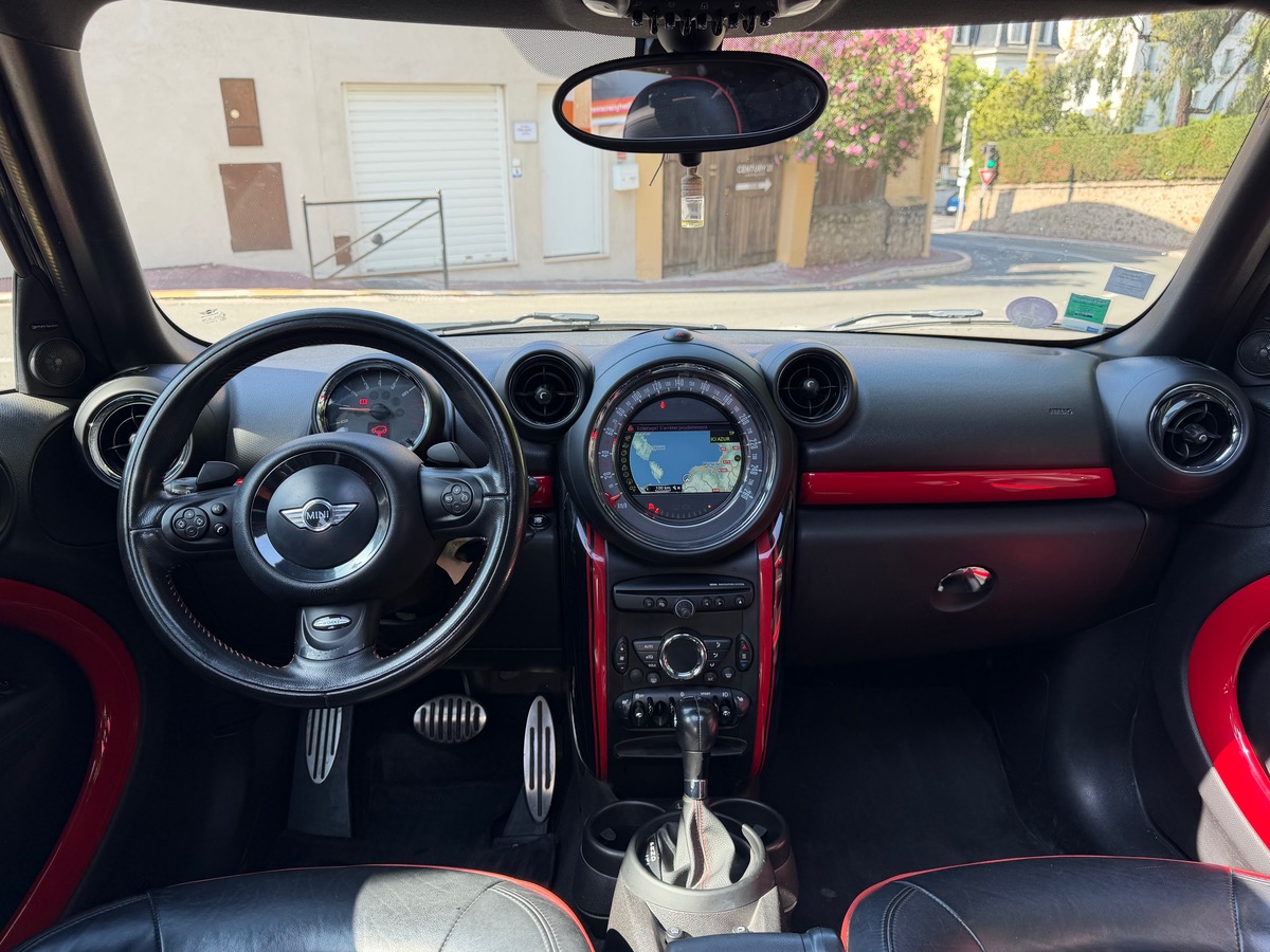 Mini Countryman JCW  218 CV ALL4 / Toit Ouvrant / GPS / Jantes Works / Intérieur Cuir  /Full Options