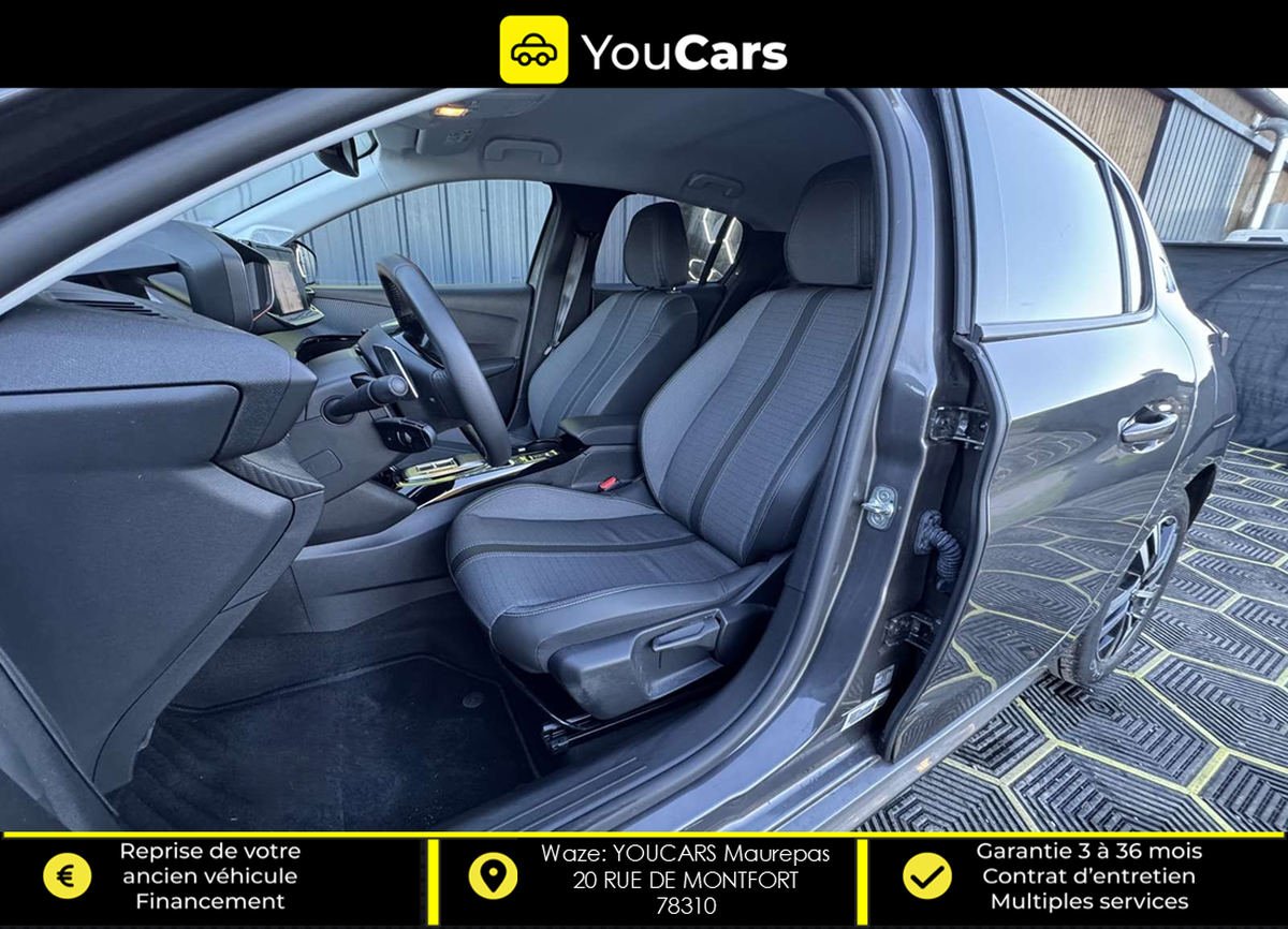 Peugeot 208 PHASE 2 II 5 Portes 1.2 PureTech EAT8 S&S 100 cv ALLURE BOITE AUTO CAMERA DE RECUL