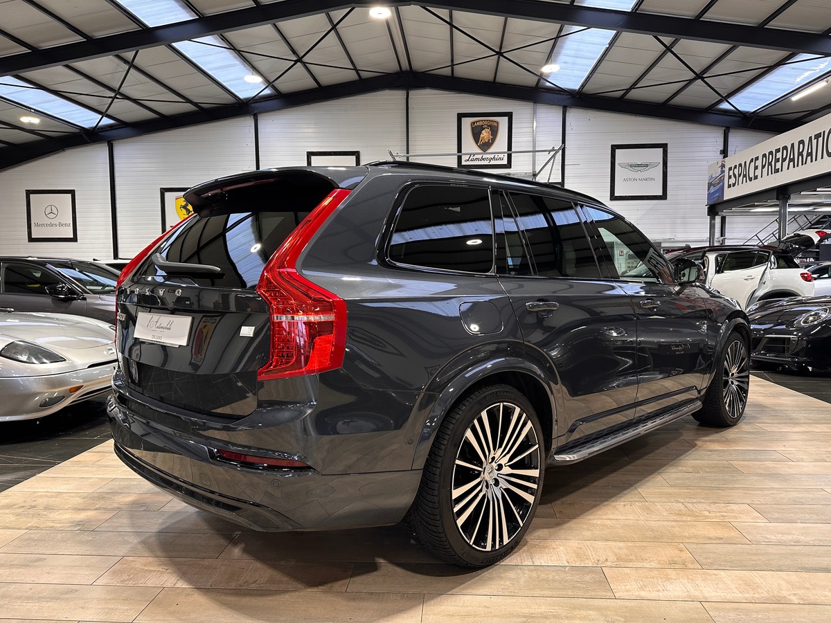 Volvo XC90 T8 R-Design AWD 303 + 87ch Geartronic - 7 places - 1ère Main - Options +++