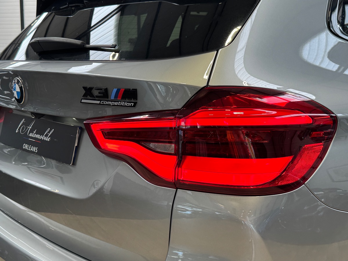 Bmw X3 M COMPÉTITION F97 XDRIVE 510CV STEPTRONIC8 360°/UHD/HARMAN/ATTELAGE ELEC C