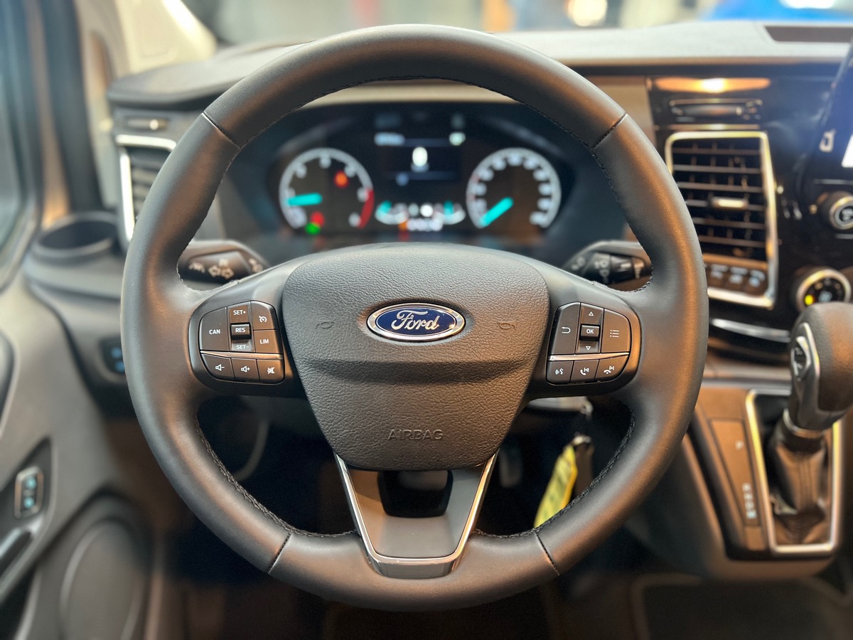 Ford Custom 6 places L1H1 Fourgon 2.0 EcoBlue 170 BVA6 + benne bois AR