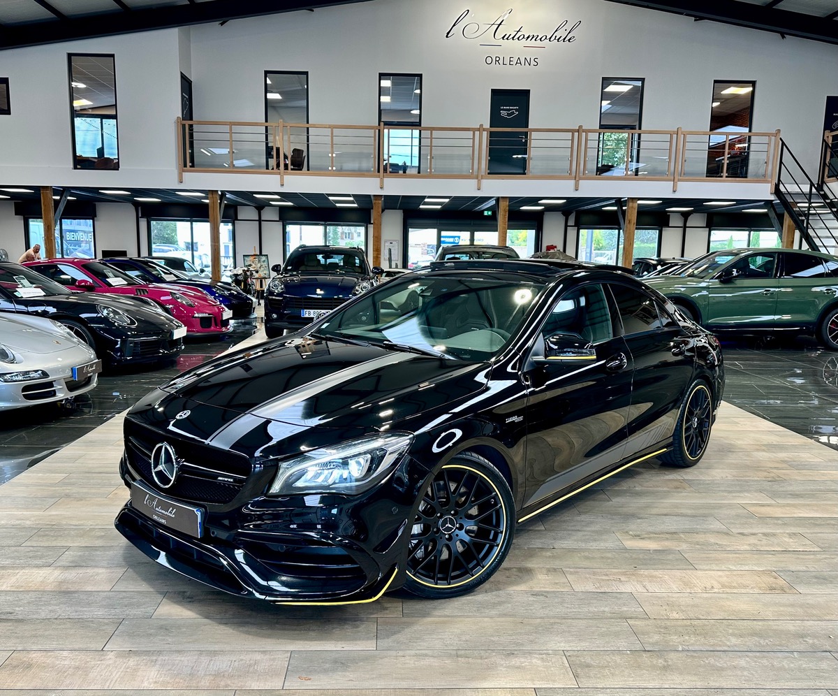 Mercedes-Benz CLA (2) 45 AMG 381 Yellow Night Edition 4Matic 7G-DCT Full