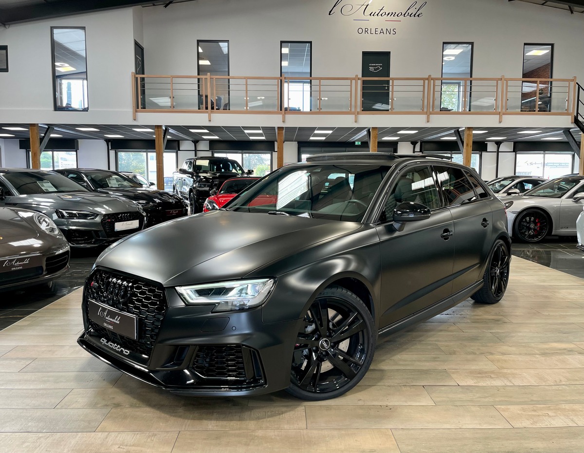 Audi RS3 Sportback (2) 2.5 TFSI 400 Quattro S Tronic Full Options Noir Mat b