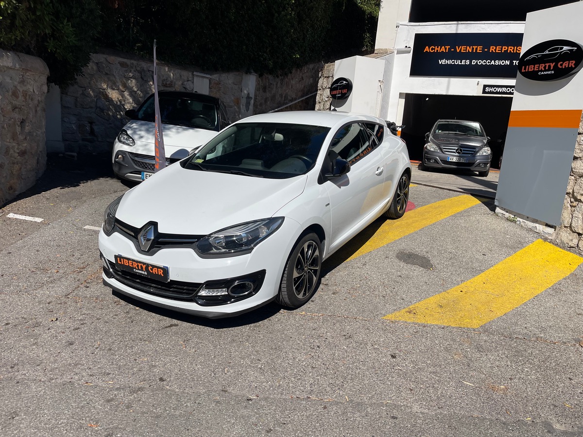 RENAULT Megane Coupé 1.2 T 132 CV Phase 3 / 1er Main / KM Réel / Bose / Caméra de recul