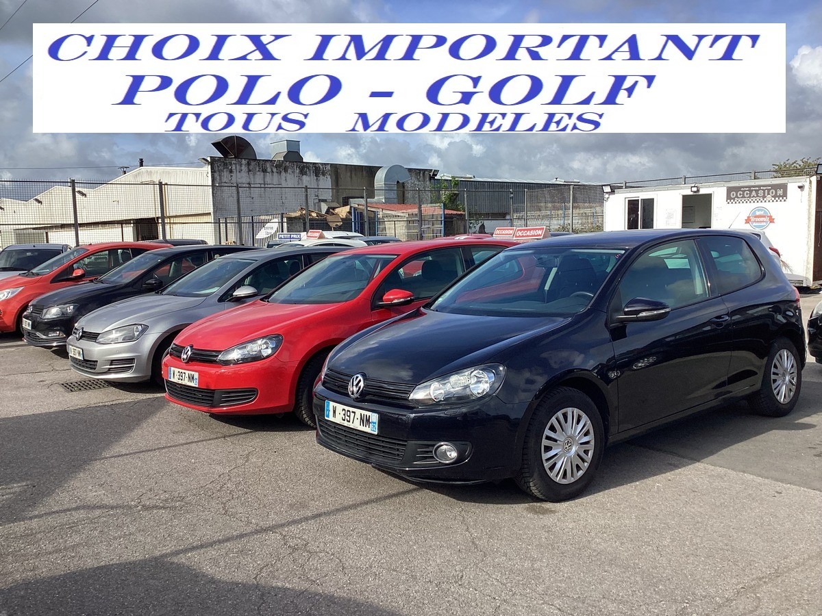 Volkswagen Polo 1.2 TDI  CHOIX IMPORTANT  POLO GOLF TOUS MODELS