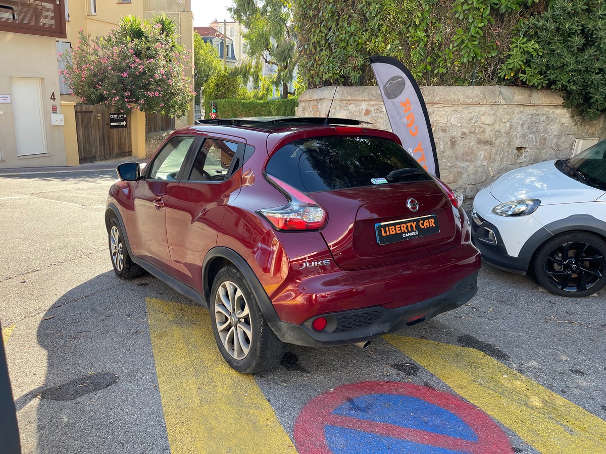 Nissan Juke 1.6 i 117 CV / Phase 3 / Toit ouvrant / Caméra 360° / Finition Tekna