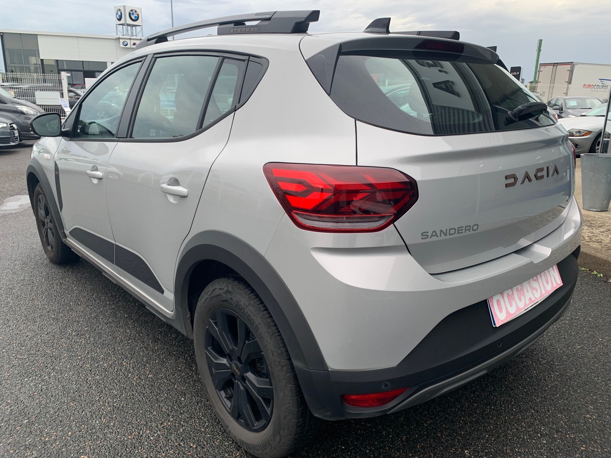 Dacia Sandero Stepway 90 ch | Extreme | Caméra | Régulateur | Intégration smartphone | Roue secours